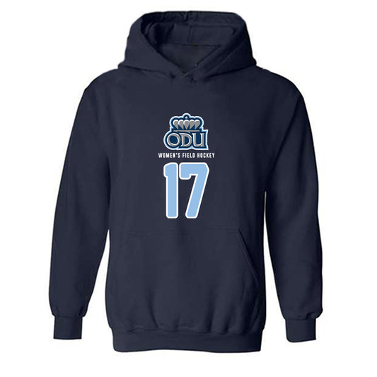 Old Dominion - NCAA Women's Field Hockey : Geraldine Daenekindt - Replica Shersey Hooded Sweatshirt-0
