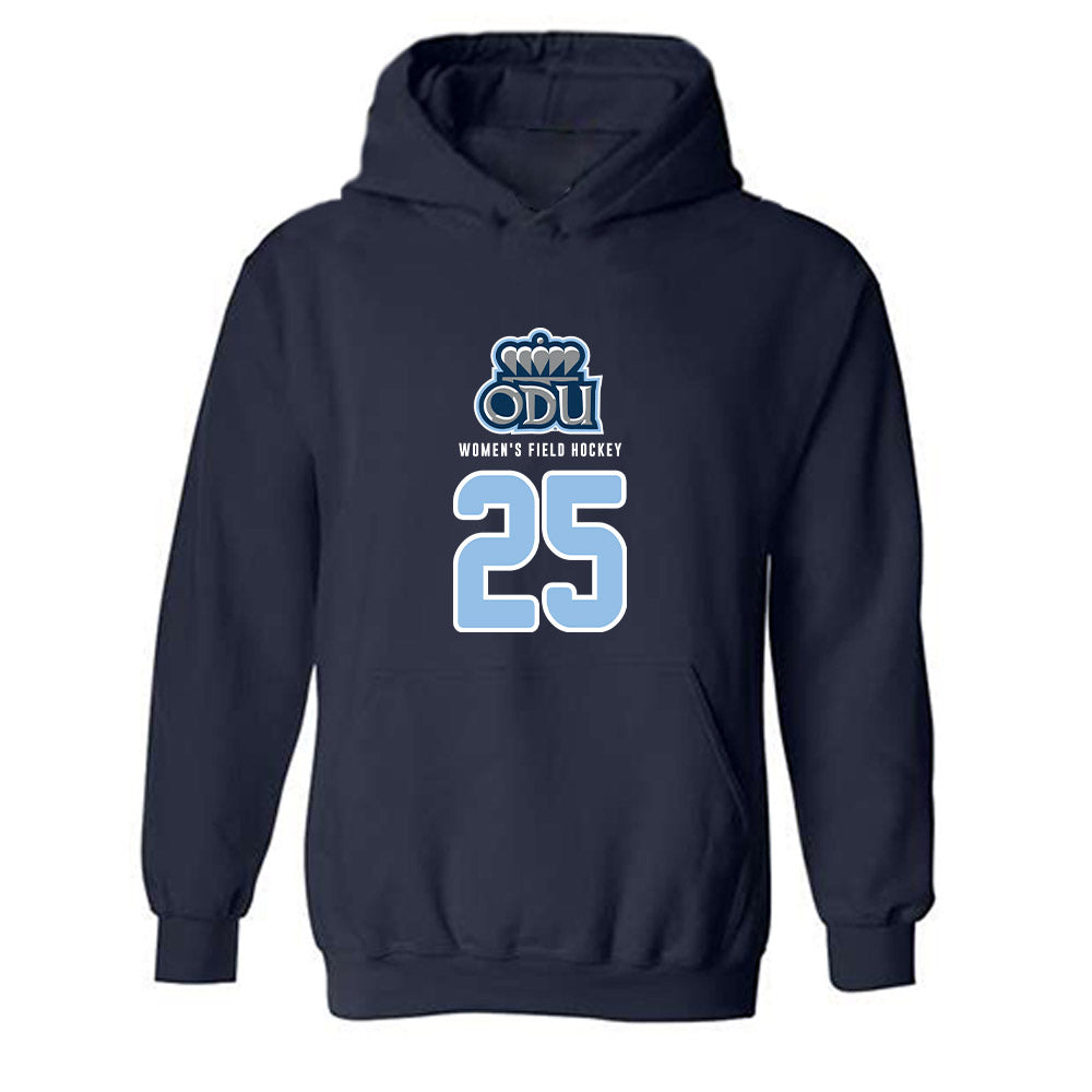 Old Dominion - NCAA Women's Field Hockey : Autumn Busby Busby - Replica Shersey Hooded Sweatshirt-0