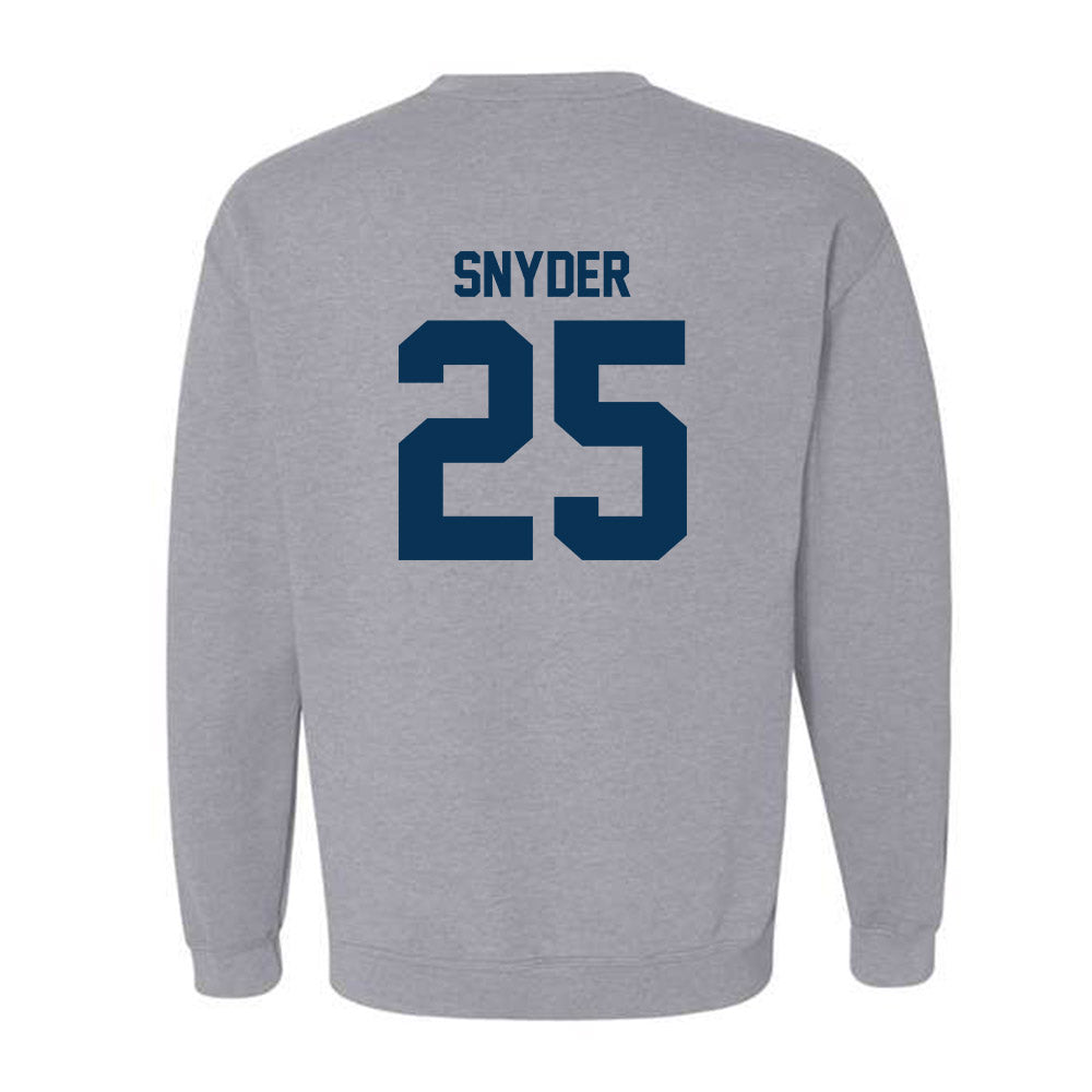Old Dominion - NCAA Women's Lacrosse : Maria Snyder - Classic Shersey Crewneck Sweatshirt-1