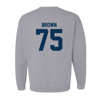 Old Dominion - NCAA Football : Demorrsion Brown - Classic Shersey Crewneck Sweatshirt-1