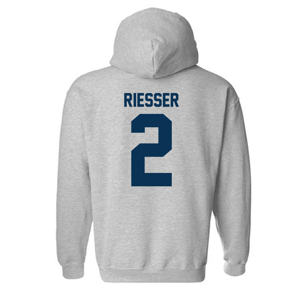 Old Dominion - NCAA Women's Field Hockey : Anna Riesser - Classic Shersey Hooded Sweatshirt-1