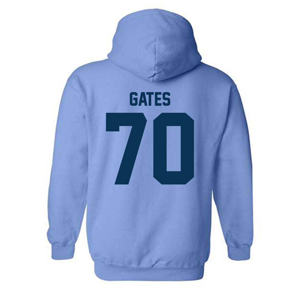 Old Dominion - NCAA Football : Khi']Len Gates - Classic Shersey Hooded Sweatshirt-1
