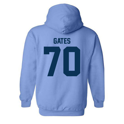 Old Dominion - NCAA Football : Khi']Len Gates - Classic Shersey Hooded Sweatshirt-1