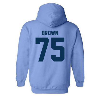 Old Dominion - NCAA Football : Demorrsion Brown - Classic Shersey Hooded Sweatshirt-1