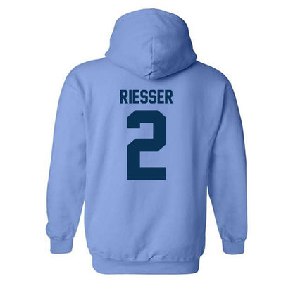 Old Dominion - NCAA Women's Field Hockey : Anna Riesser - Classic Shersey Hooded Sweatshirt-1