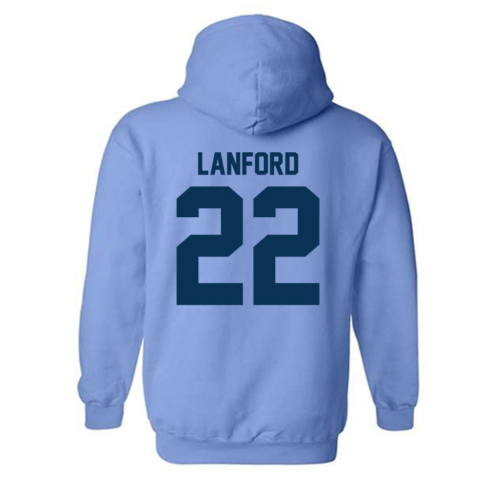 Old Dominion - NCAA Baseball : Cole Lanford - Classic Shersey Hooded Sweatshirt-1