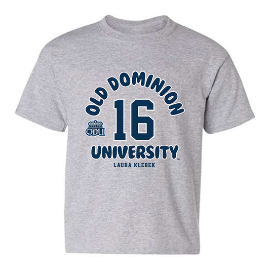 Old Dominion - NCAA Women's Soccer : Laura Klebek - Fashion Shersey Youth T-Shirt-0