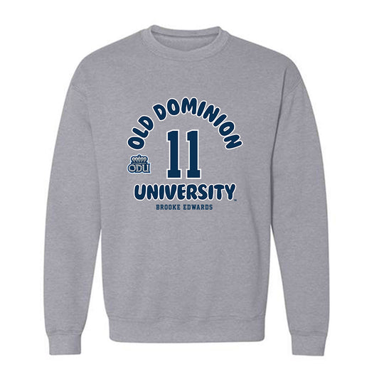 Old Dominion - NCAA Women's Soccer : Brooke Edwards - Fashion Shersey Crewneck Sweatshirt-0