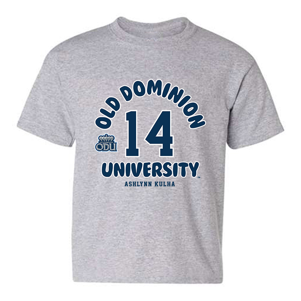 Old Dominion - NCAA Women's Soccer : Ashlynn Kulha - Fashion Shersey Youth T-Shirt-0