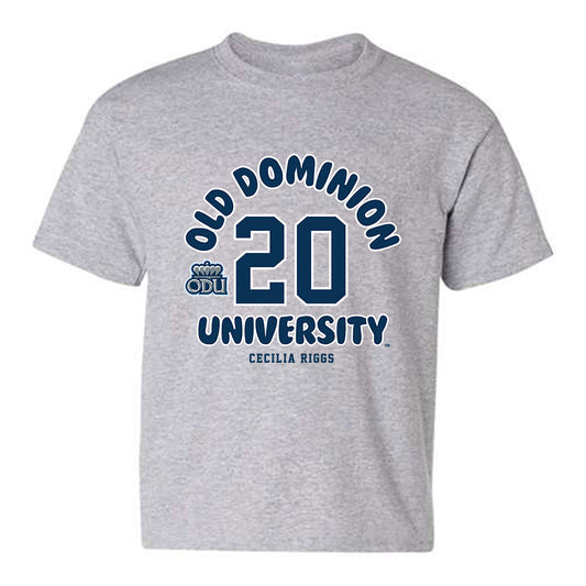 Old Dominion - NCAA Women's Soccer : Cecilia Riggs - Fashion Shersey Youth T-Shirt-0