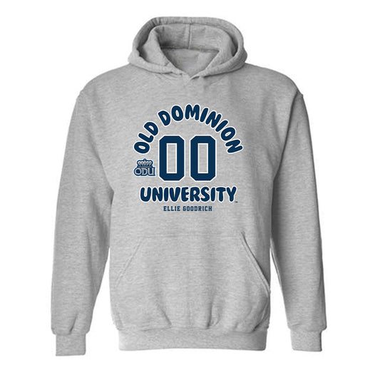 Old Dominion - NCAA Women's Soccer : Ellie Goodrich - Fashion Shersey Hooded Sweatshirt-0