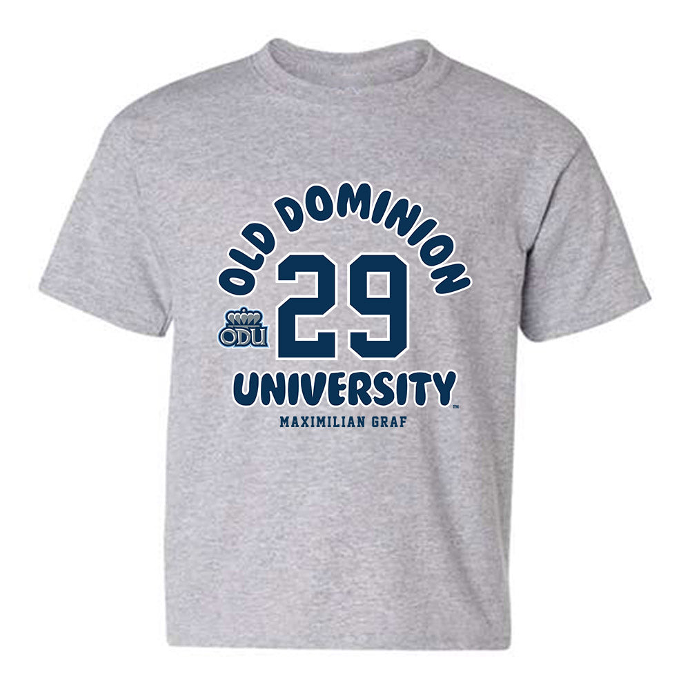 Old Dominion - NCAA Men's Soccer : Maximilian Graf - Fashion Shersey Youth T-Shirt-0