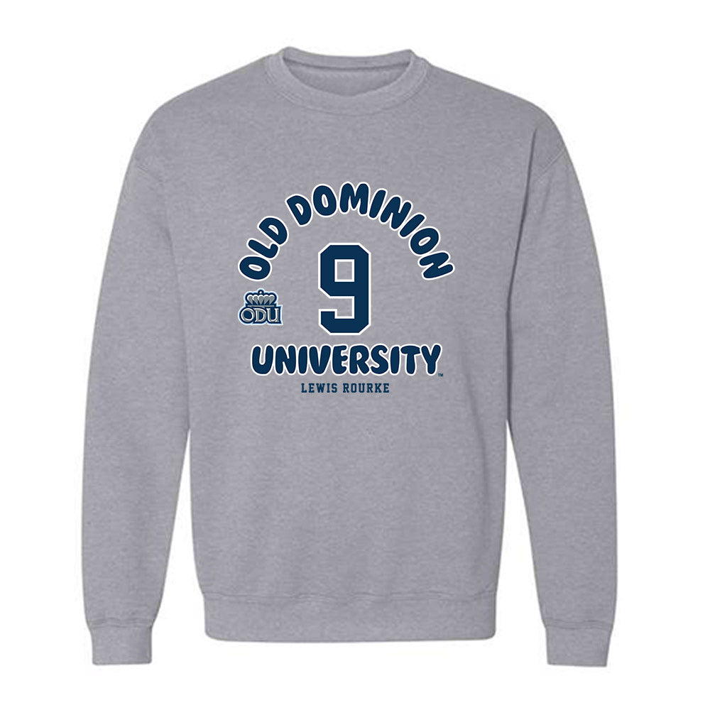 Old Dominion - NCAA Men's Soccer : Lewis Rourke - Fashion Shersey Crewneck Sweatshirt-0