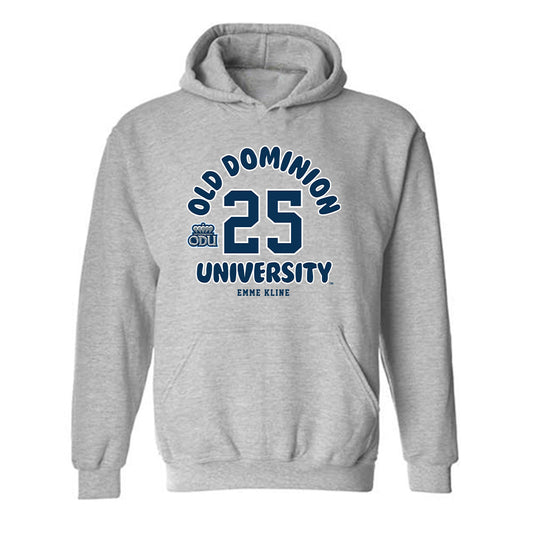 Old Dominion - NCAA Women's Soccer : Emme Kline - Fashion Shersey Hooded Sweatshirt-0