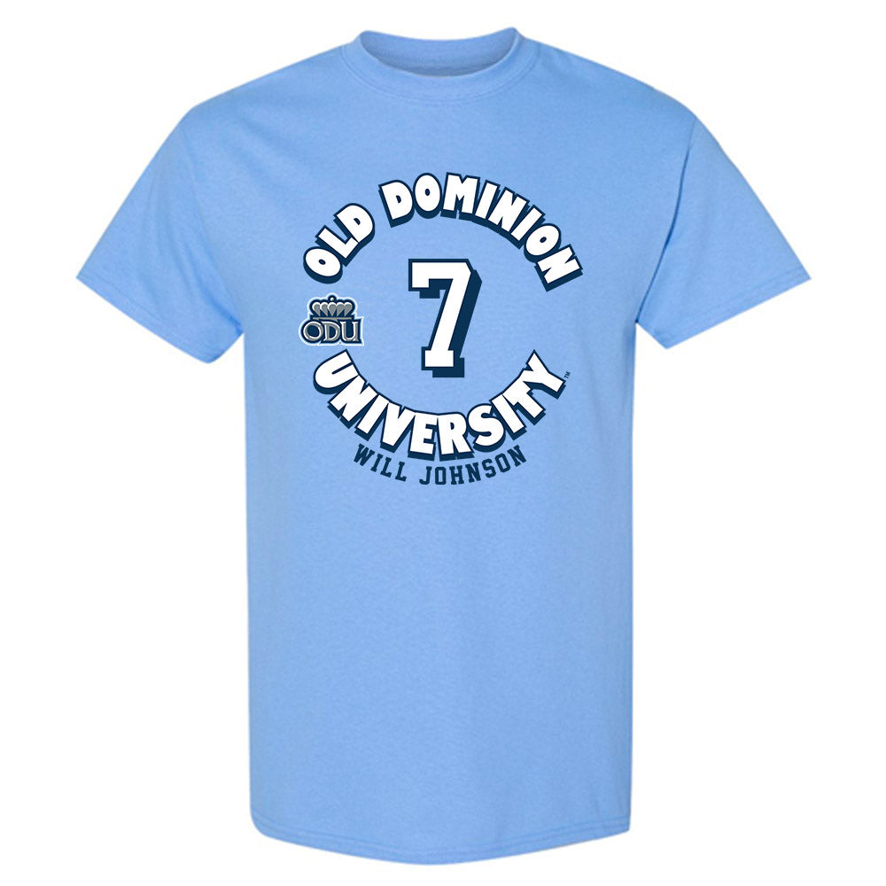 Old Dominion - NCAA Baseball : Will Johnson - Fashion Shersey T-Shirt-0