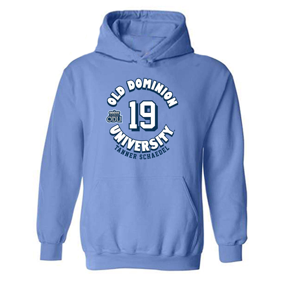 Old Dominion - NCAA Baseball : Tanner Schaedel - Fashion Shersey Hooded Sweatshirt-0