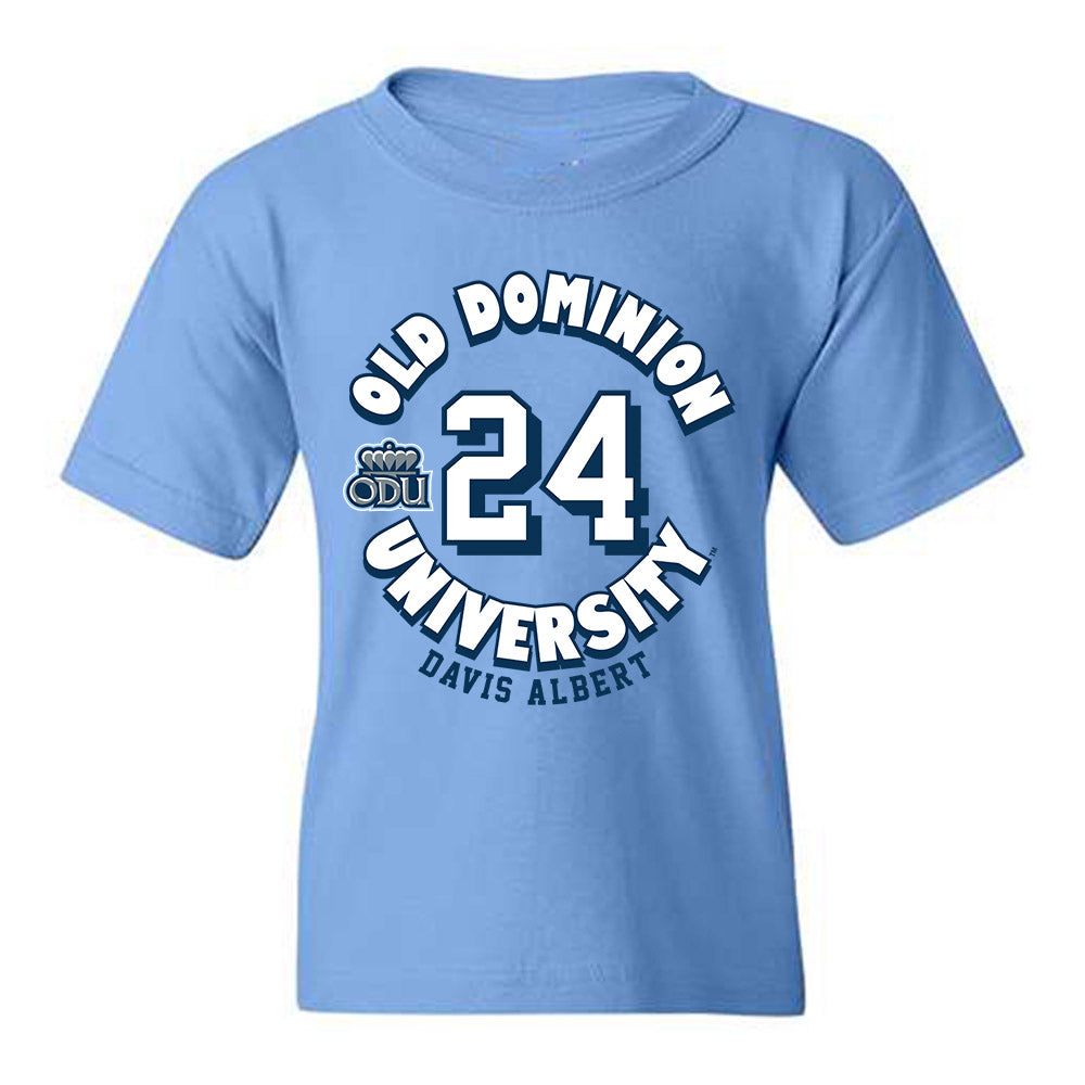 Old Dominion - NCAA Baseball : Davis Albert - Fashion Shersey Youth T-Shirt-0