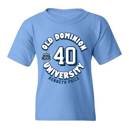 Old Dominion - NCAA Baseball : Kenneth Price - Fashion Shersey Youth T-Shirt-0