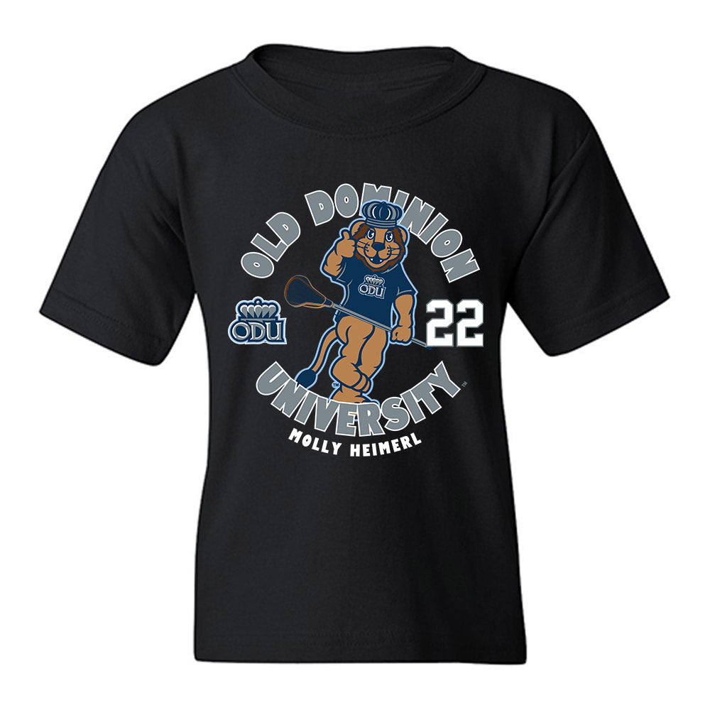 Old Dominion - NCAA Women's Lacrosse : Molly Heimerl - Fashion Shersey Youth T-Shirt-0