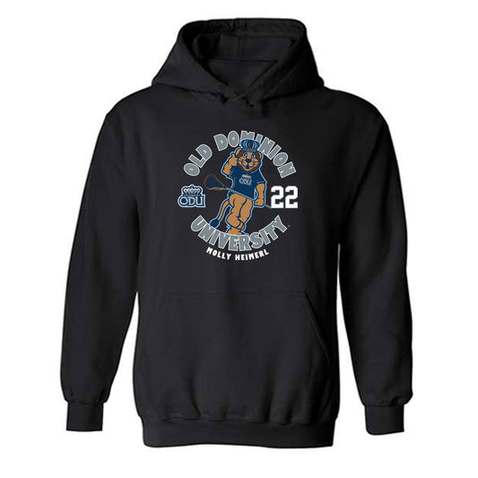 Old Dominion - NCAA Women's Lacrosse : Molly Heimerl - Fashion Shersey Hooded Sweatshirt-0