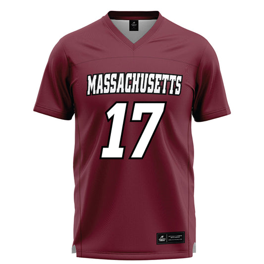 UMass - NCAA Men's Lacrosse : Max Kotsilidis - Maroon Lacrosse Jersey -0