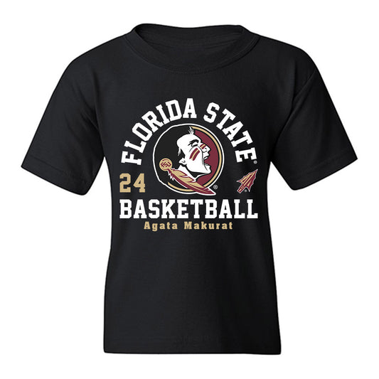 FSU - NCAA Women's Basketball : Agata Makurat - Classic Fashion Shersey Youth T-Shirt-0