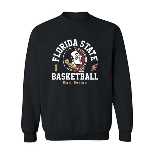 FSU - NCAA Women's Basketball : Mari Gerton - Classic Fashion Shersey Crewneck Sweatshirt-0