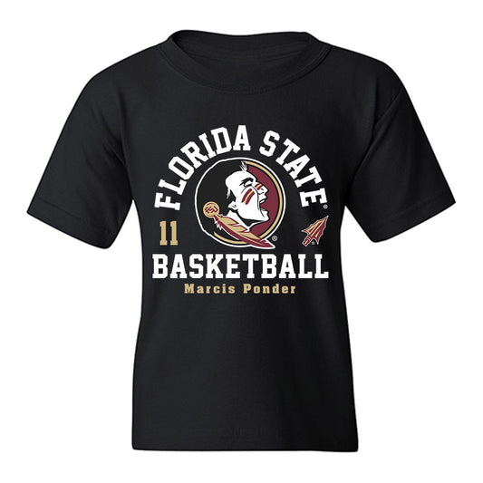 FSU - NCAA Men's Basketball : Marcis Ponder - Classic Fashion Shersey Youth T-Shirt-0