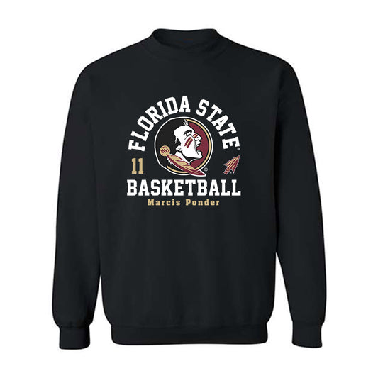 FSU - NCAA Men's Basketball : Marcis Ponder - Classic Fashion Shersey Crewneck Sweatshirt-0