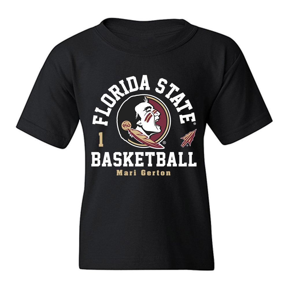 FSU - NCAA Women's Basketball : Mari Gerton - Classic Fashion Shersey Youth T-Shirt-0