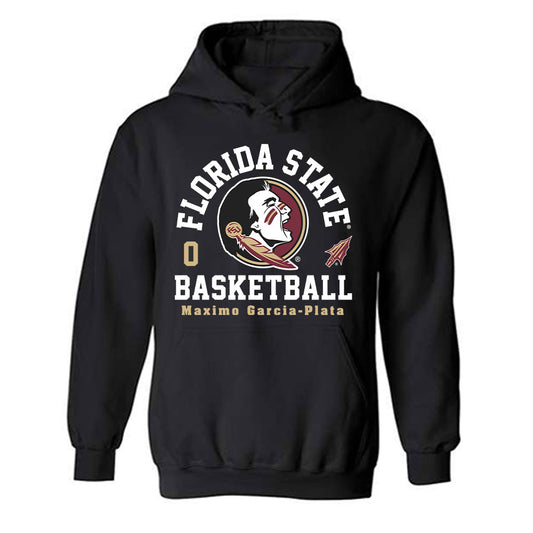 FSU - NCAA Men's Basketball : Maximo Garcia-Plata - Classic Fashion Shersey Hooded Sweatshirt-0