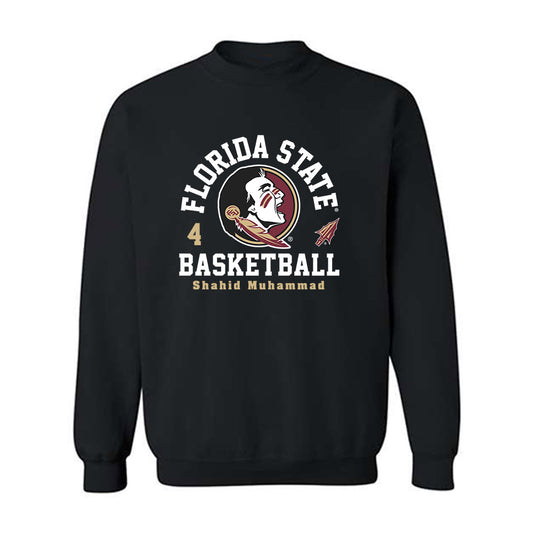 FSU - NCAA Men's Basketball : Shahid Muhammad - Classic Fashion Shersey Crewneck Sweatshirt-0