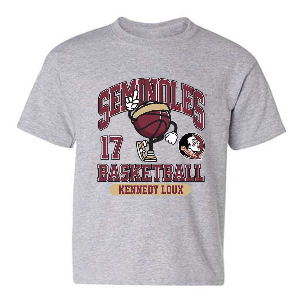 FSU - NCAA Women's Basketball : Kennedy Loux - Fashion Shersey Youth T-Shirt-0