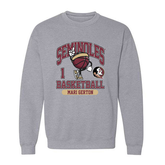 FSU - NCAA Women's Basketball : Mari Gerton - Fashion Shersey Crewneck Sweatshirt-0