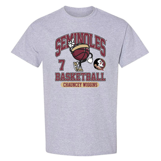 FSU - NCAA Men's Basketball : Chauncey Wiggins - Fashion Shersey T-Shirt-0