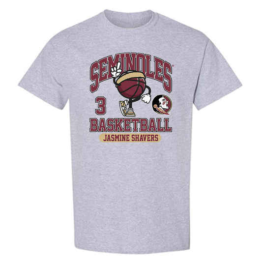 FSU - NCAA Women's Basketball : Jasmine Shavers - Fashion Shersey T-Shirt-0