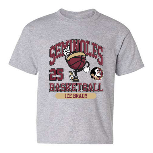 FSU - NCAA Women's Basketball : Ice Brady - Fashion Shersey Youth T-Shirt-0