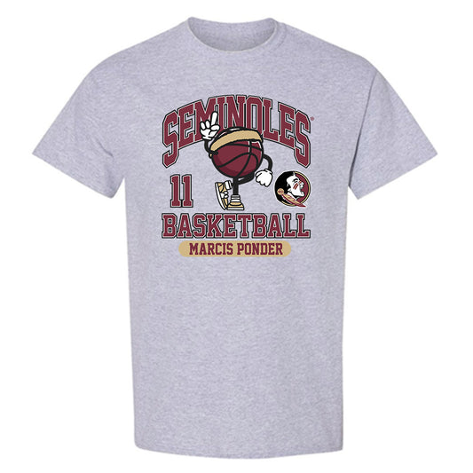 FSU - NCAA Men's Basketball : Marcis Ponder - Fashion Shersey T-Shirt-0