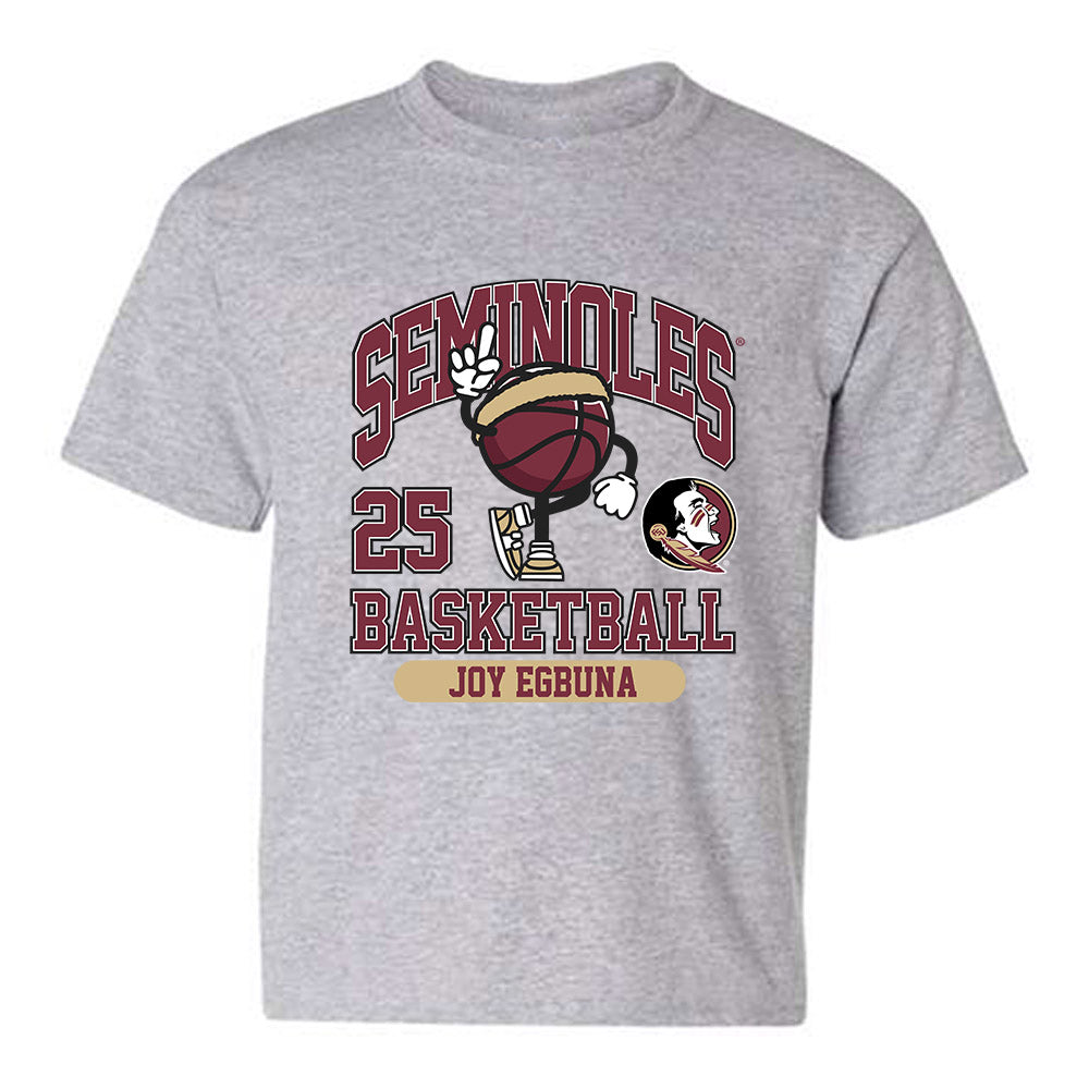 FSU - NCAA Women's Basketball : Joy Egbuna - Fashion Shersey Youth T-Shirt-0