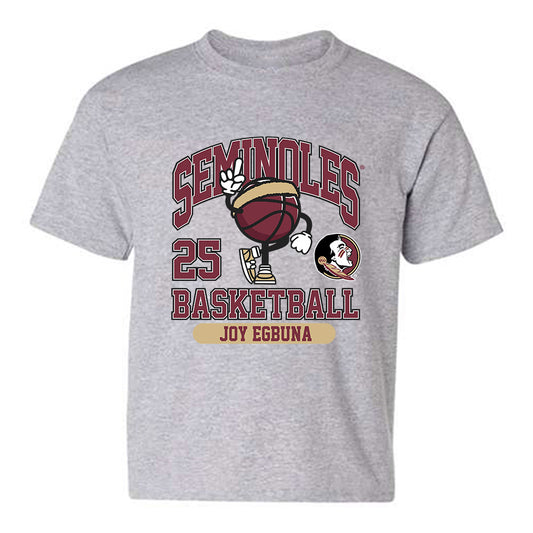 FSU - NCAA Women's Basketball : Joy Egbuna - Fashion Shersey Youth T-Shirt-0