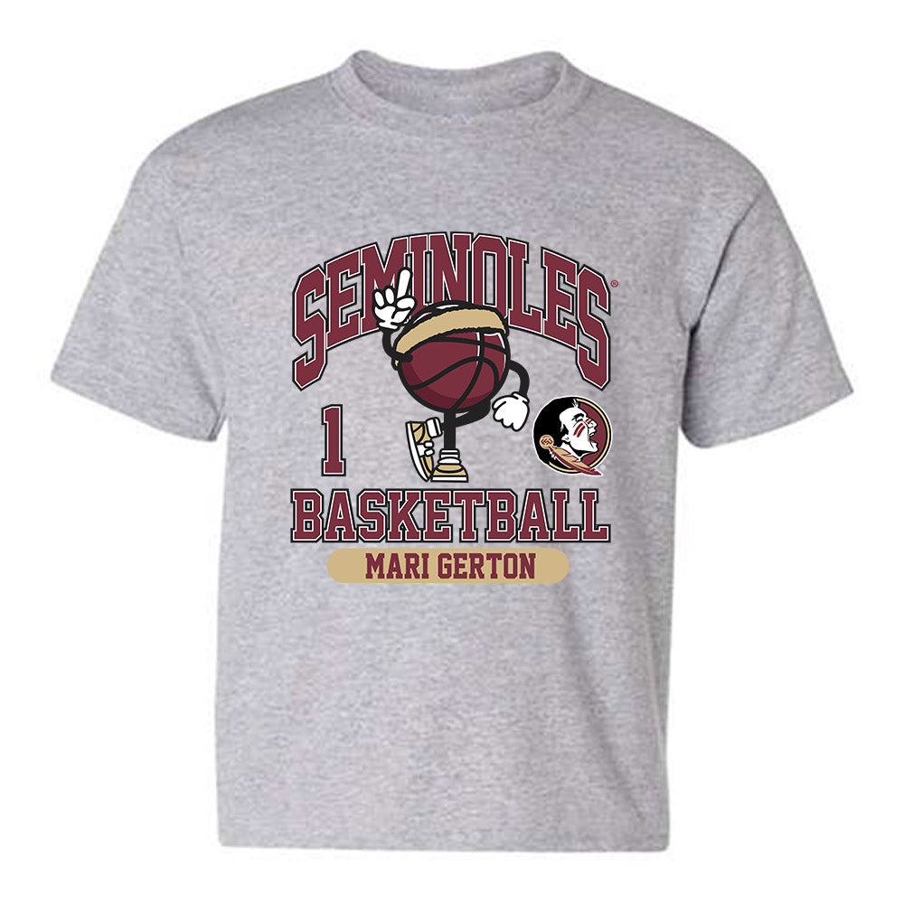 FSU - NCAA Women's Basketball : Mari Gerton - Fashion Shersey Youth T-Shirt-0
