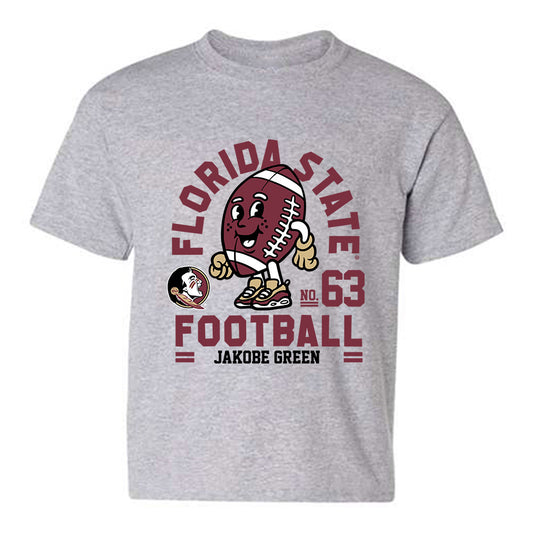 FSU - NCAA Football : Jakobe Green - Fashion Shersey Youth T-Shirt-0