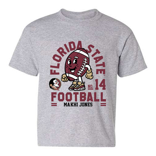 FSU - NCAA Football : Ma'Khi Jones - Fashion Shersey Youth T-Shirt-0