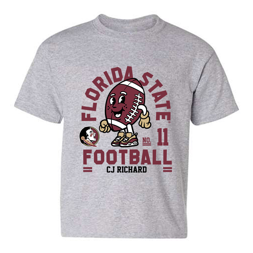 FSU - NCAA Football : Cj Richard - Fashion Shersey Youth T-Shirt-0