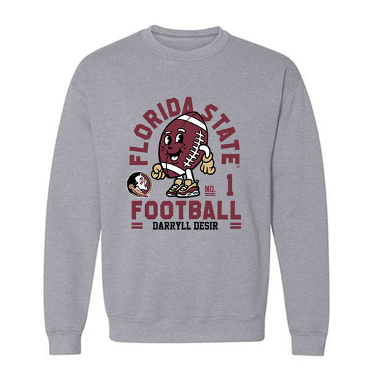FSU - NCAA Football : Darryll Desir - Fashion Shersey Crewneck Sweatshirt-0