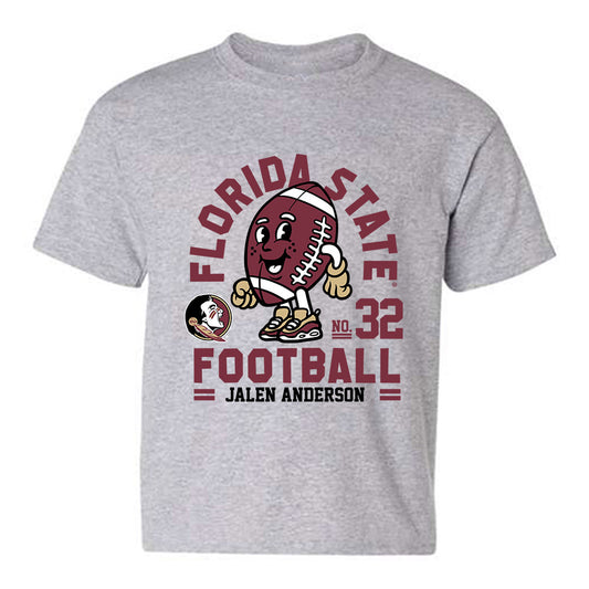 FSU - NCAA Football : Jalen Anderson - Fashion Shersey Youth T-Shirt-0