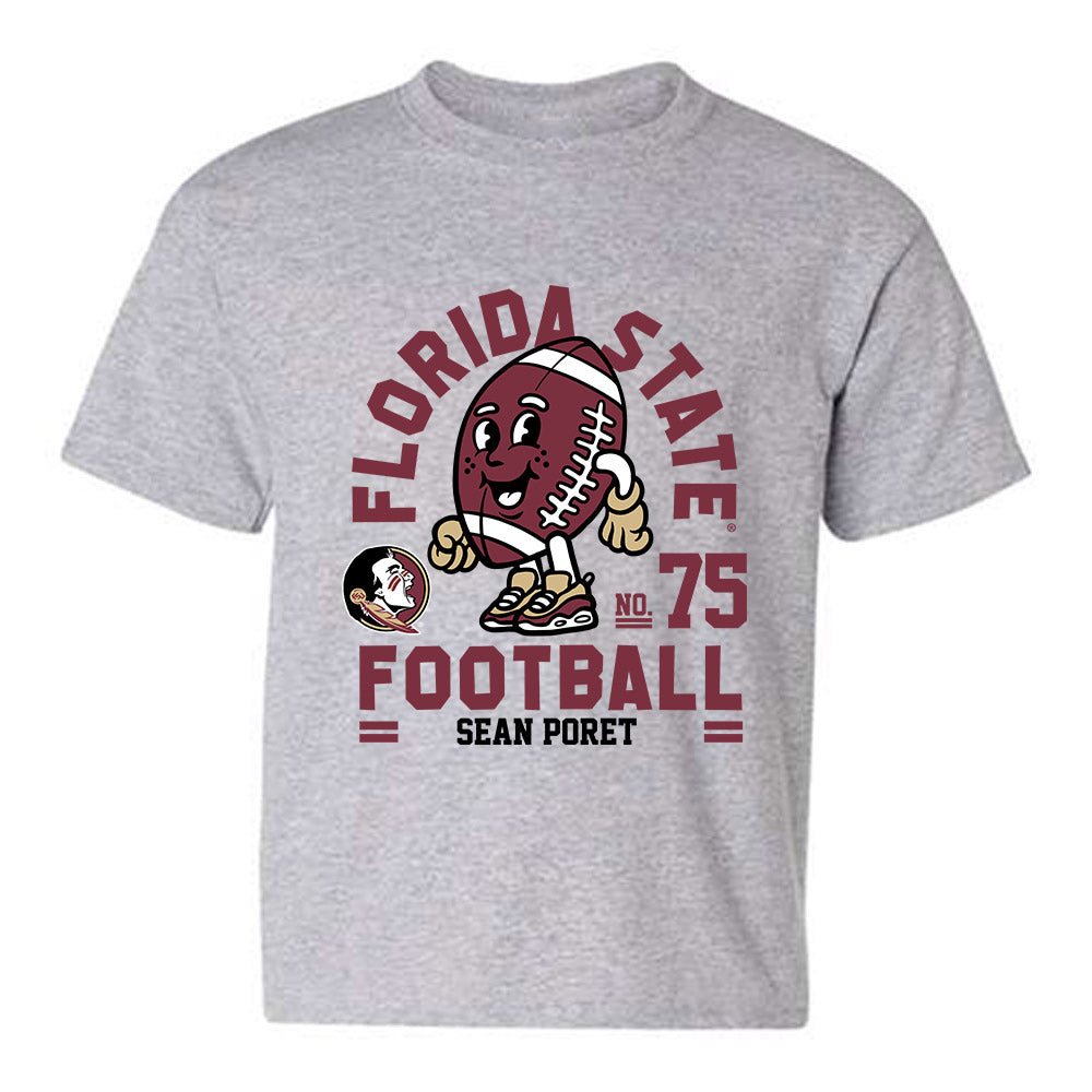FSU - NCAA Football : Sean Poret - Fashion Shersey Youth T-Shirt-0
