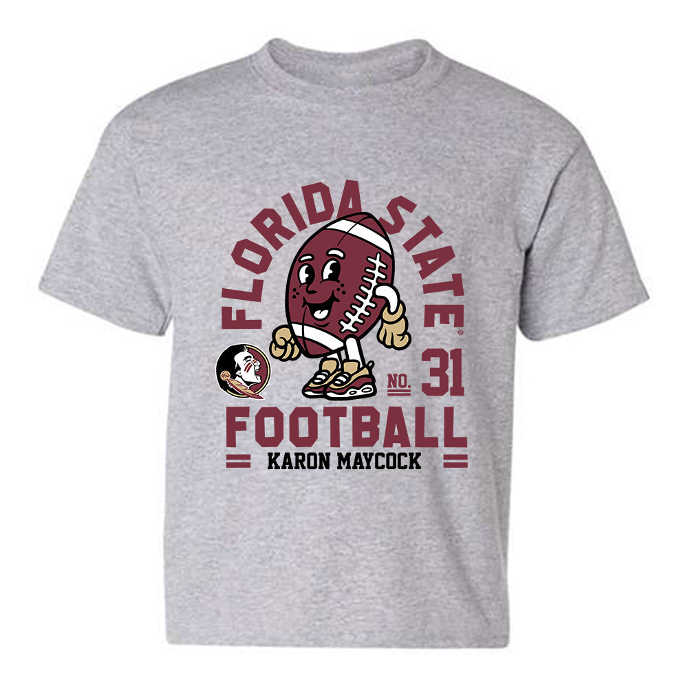 FSU - NCAA Football : Karon Maycock - Fashion Shersey Youth T-Shirt-0