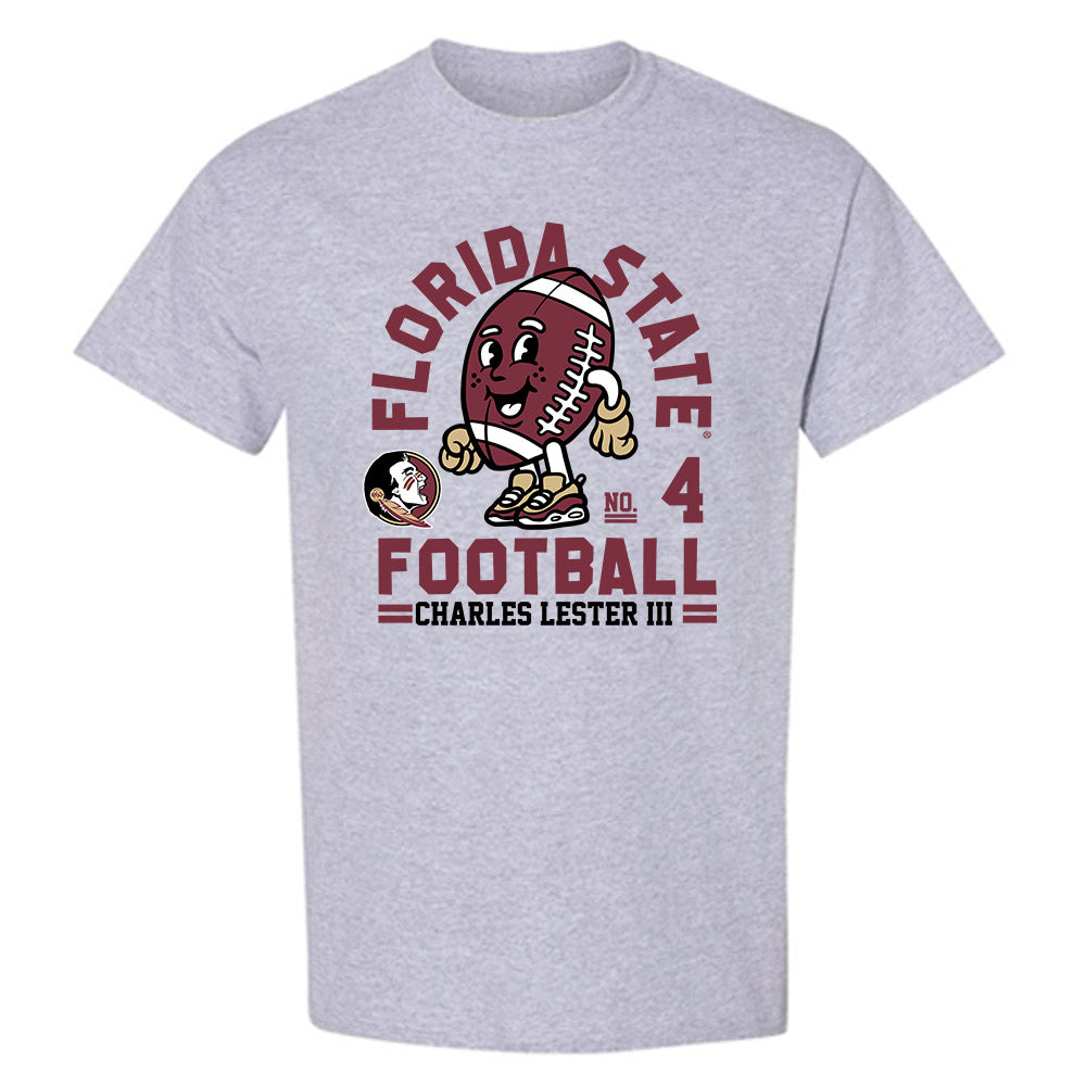 FSU - NCAA Football : Charles Lester III - Fashion Shersey T-Shirt-0