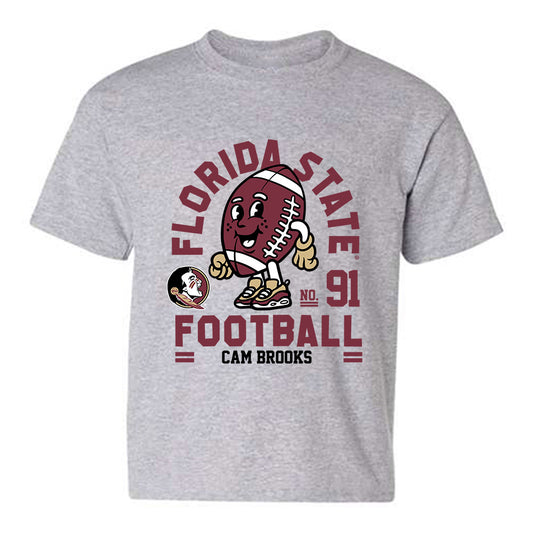 FSU - NCAA Football : Cam Brooks - Fashion Shersey Youth T-Shirt-0